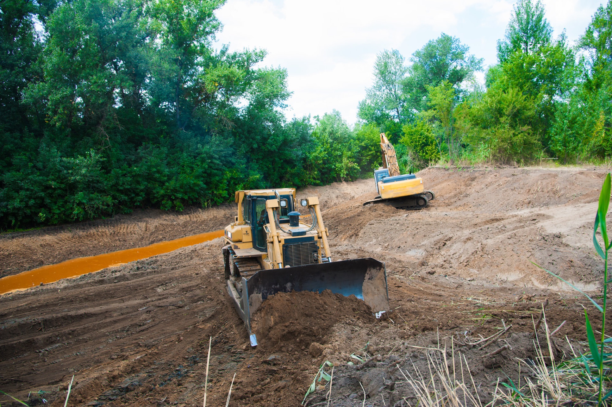 Land clearing and dirt work